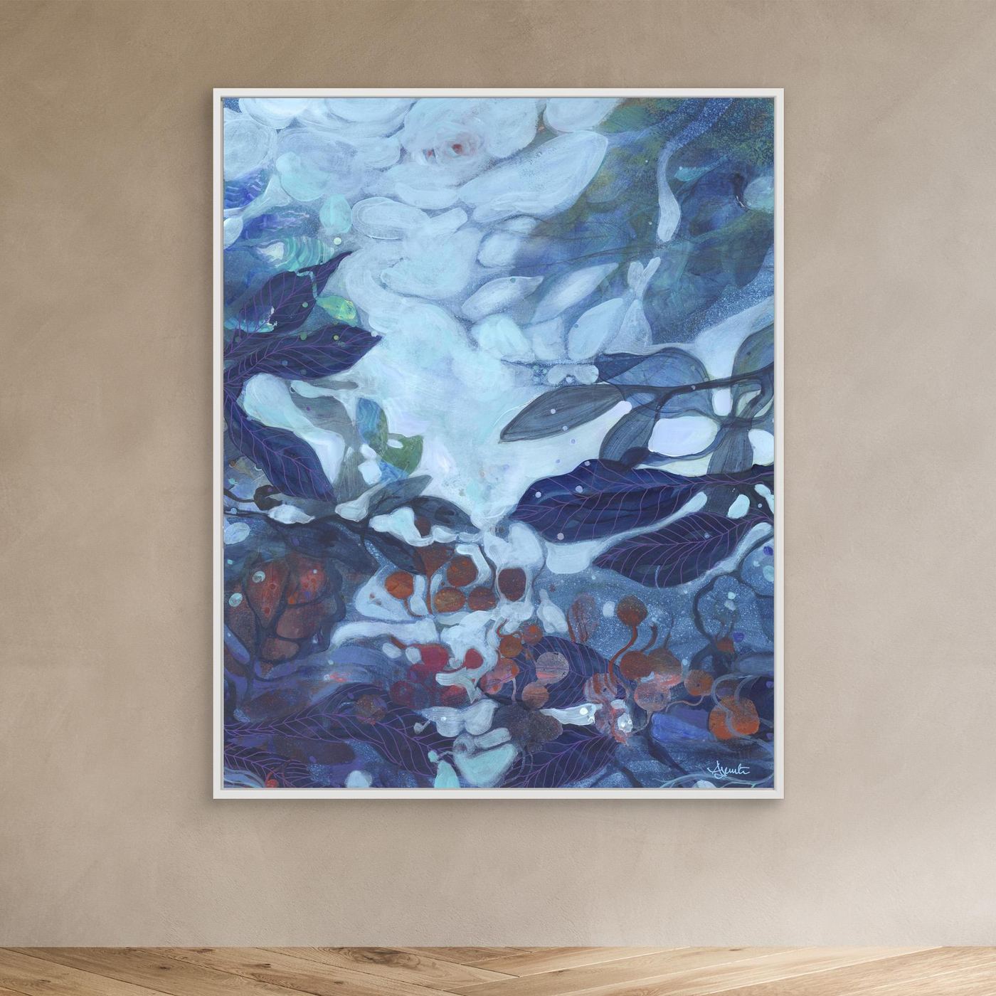 Blue Breeze -Canvas print