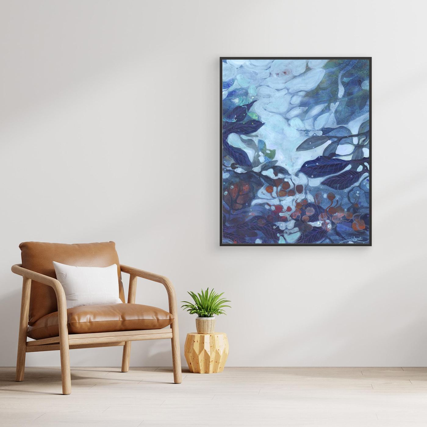 Blue Breeze -Canvas print