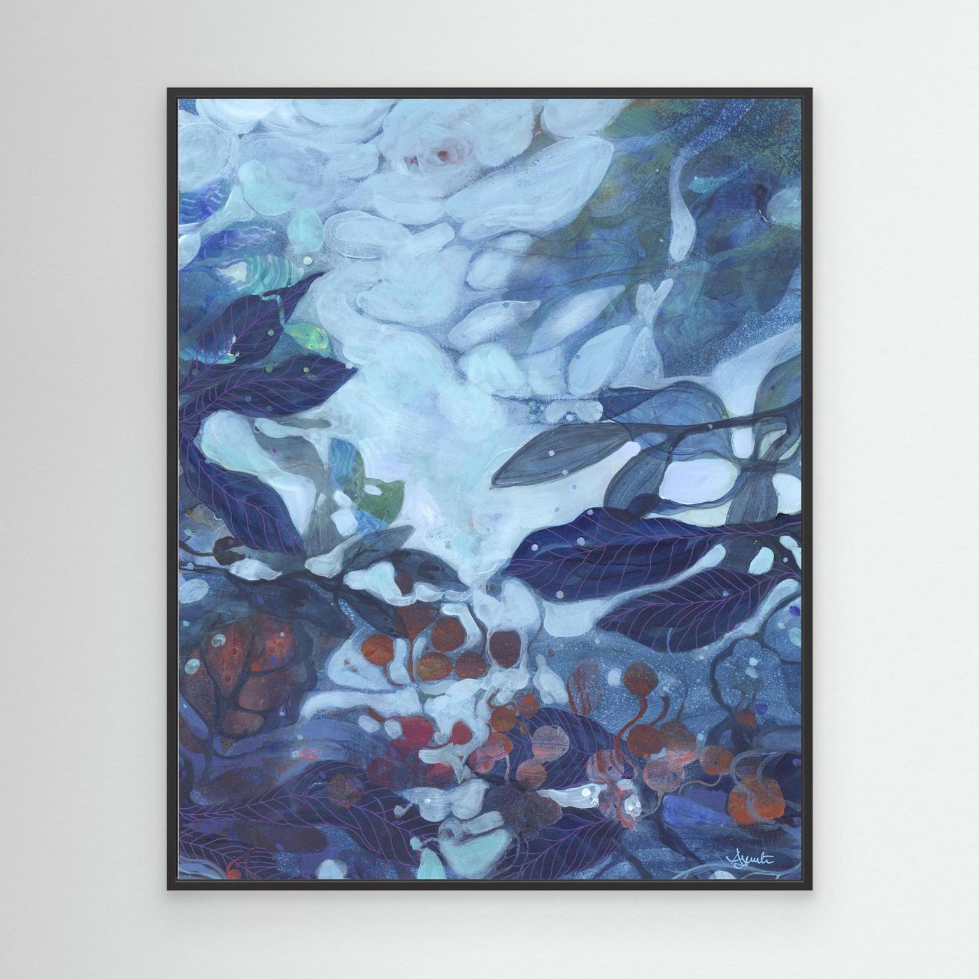 Blue Breeze -Canvas print