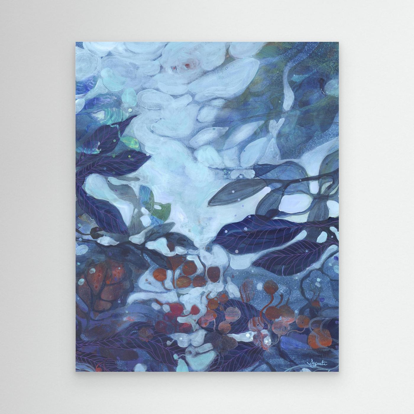 Blue Breeze -Canvas print